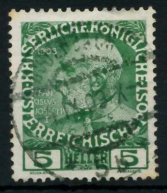 Österreich 1908 Nr 142v zentrisch gestempelt X7C226E
