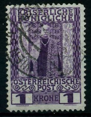 Österreich 1908 Nr 153w gestempelt X7C228A