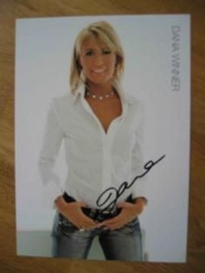 Schlagerstar Chantal Vanlee aka Dana Winner - handsigniertes Autogramm!!!