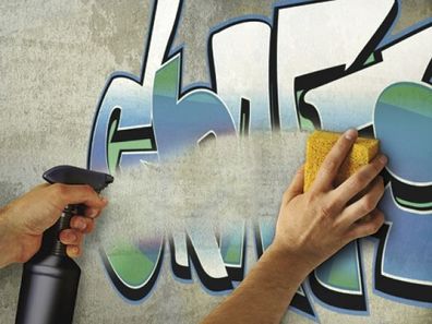 Rust-Oleum Graffiti Reiniger Shield Cleaner 500ml Sprayflasche Farblöser Wand Steine