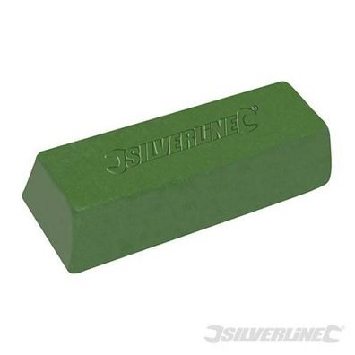 Polierpaste 500gr. grün + Filzteller 115mm Chrom, Stahl, Edelstahl, Messing, Kupfer