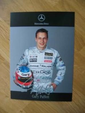 Mercedes Rennfahrer Gary Paffett - Autogramm!!!