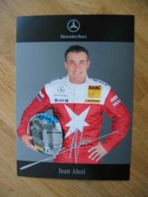Mercedes Ferrari Formel 1 Rennfahrer Jean Alesi - Autogramm!!!
