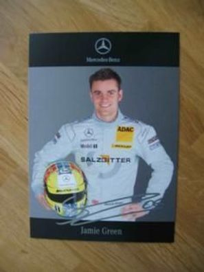 DTM Mercedes Rennfahrerstar Jamie Green - Autogramm!!!