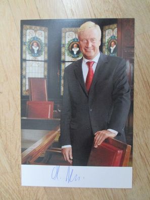 Hamburg Bürgermeister CDU Ole von Beust - handsigniertes Autogramm!!!