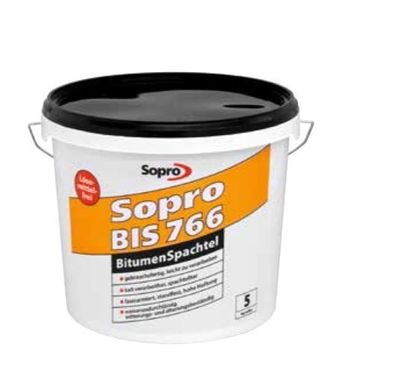 Sopro BitumenSpachtel BIS 766 Bitumen Spachtelmasse Abdichtung 1 KG
