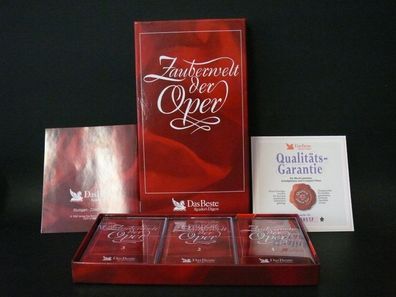Zauberwelt der Oper Das Beste Readers Digest Musik Kassetten Box Set * 3 MCs *