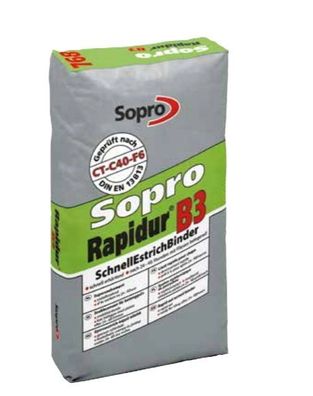 Sopro Rapidur B3 SchnellEstrichBinder SEB 768 Schnell Estrich Binder Mörtel