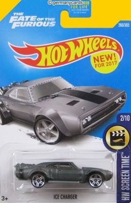 Spielzeugauto Hot Wheels 2017* Ice Charger Fast & Furious 8 1:64 NEU OVP