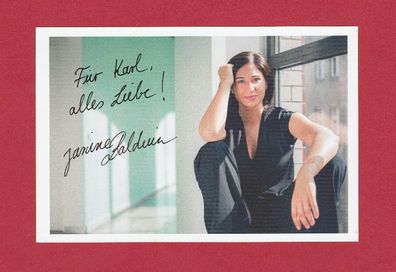 Janine Balduin ( deutsche Schauspielerin ) - persönlich signiert