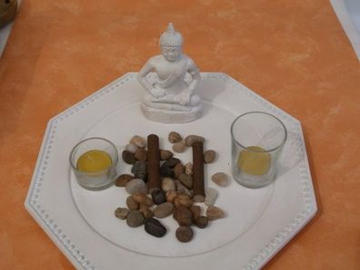 Kerzen-Set Buddha, 29,5 cm