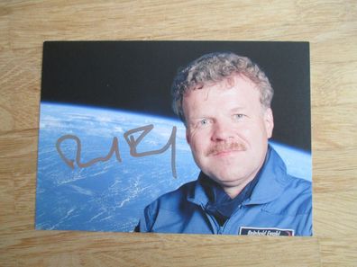 ESA Astronaut Reinhold Ewald - handsigniertes Autogramm!!!