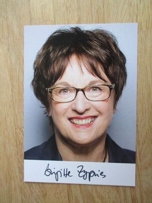 Bundesministerin SPD Brigitte Zypries - handsigniertes Autogramm!!!