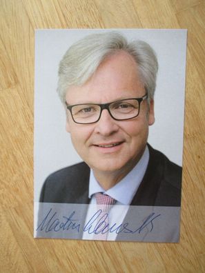 DIHK Hauptgeschäftsfüher Dr. Martin Wansleben - handsigniertes Autogramm!!!