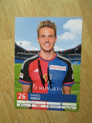 FC Basel Saison 16/17 Daniel Hoegh - handsigniertes Autogramm!!!