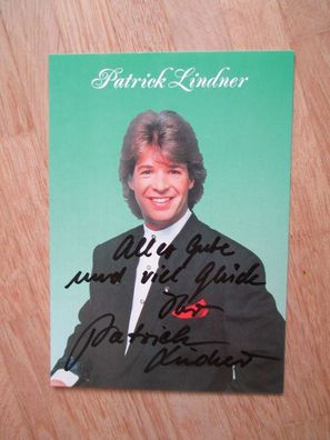 Schlagerstar Patrick Lindner - handsigniertes Autogramm!!!