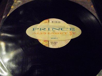 Prince - 12" Alphabet St. (ext.7:48) Paisley Park (in plastic bag) - mint !