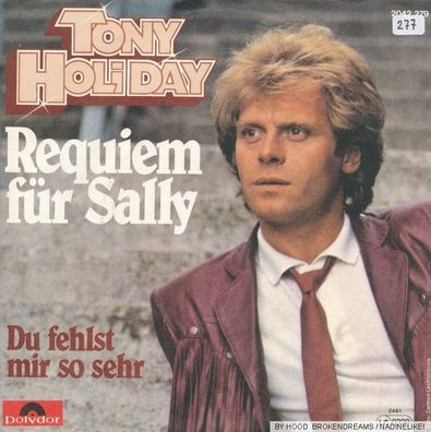 7" Cover Tony Holiday - Requiem für Sally
