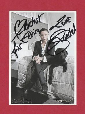 Julian F. M. Stoeckel ( Designer und Entertainer) - persönlich signiert