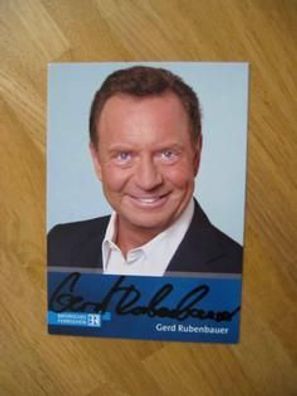 BR Fernsehmoderator Gerd Rubenbauer - handsigniertes Autogramm!!!