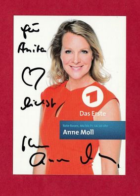 Anne Moll ( Rote Rosen ) - persönlich signiert