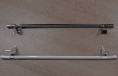 Gardinenstange Klemmstange Scheibenstange Bistrostange 30-110 cm ohne zu bohren