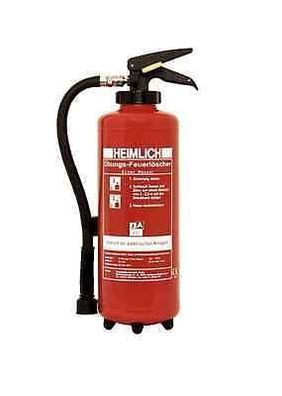 6/9L Wasser Übungslöscher wiederbefüllbar Übungsfeuerlöscher auffüllbar