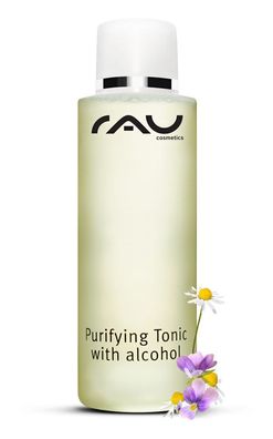 Rau Purifying Tonic with alcohol 200 ml ideal bei verhornter & sehr unreiner Haut