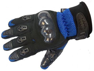 Bangla Motocrosshandschuh Enduro Motorrad Handschuhe schwarz blau S M L XL