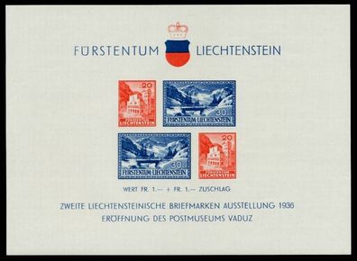 Liechtenstein Block 2 postfrisch X6A8B3E