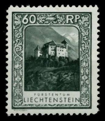 Liechtenstein 1930 Nr 103B ungebraucht X700152