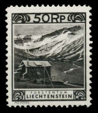 Liechtenstein 1930 Nr 102C ungebraucht X700166