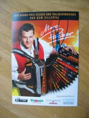 Musikstar Marc Pircher - handsigniertes Autogramm!