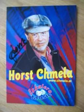 Österreich Liedermacher Horst Chmela - handsigniertes Autogramm!!!