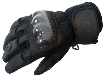 Bangla Motorradhandschuhe Motorrad Handschuh schwarz kurz XL