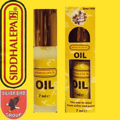 12 x Siddhalepa hochwirksame Ayurveda Wellness Öl Sticks Sri Lanka Erkältung
