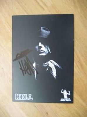 Helmut Josef Geier aka DJ Hell - handsigniertes Autogramm!!!