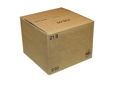 20x Verpackung Fefco 0201 Karton Wellpappe laschengeklebt 2.3BC Qualität 30kg