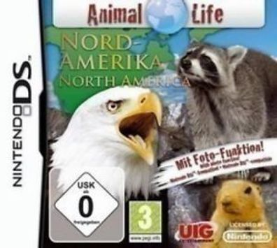 Animal Life Nord Amerika Nintendo DS Speil mit Foto Funktion löst knifflige Aufgaben
