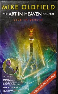 Mike Oldfield The Art In Heaven Concert - Live In Berlin - VHS Video Kassette