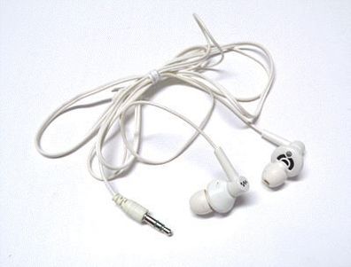 Sony-Ericsson Original In-Ear Ohrhörer Stereo Kopfhörer 3,5mm Klinke 3-polig weiß