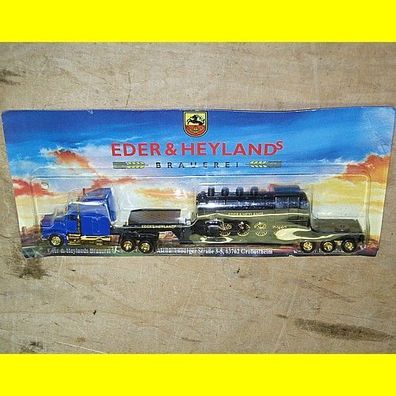 Eder & Heylands Truck mit Dampflok - Nur einmal Versandkosten ! Egal wieviele Trucks