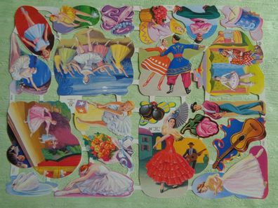 Mamelok England Sheets Chromo Glanzbilder Großbogen mlp 1720 1721