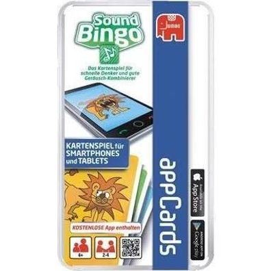 Jumbo Appcards Sound Bingo Kartenspiel für ipad & Android mit Kostenlos App