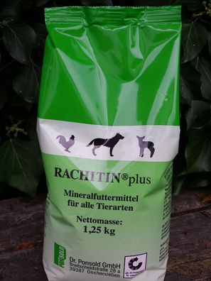 Rachitin® plus Mineralfuttermittel Ergänzer für alle Tiere 1,25 kg Tüte