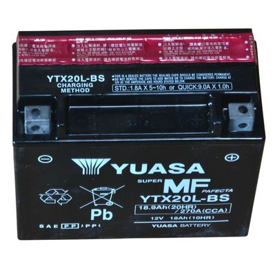 Batterie Aprilia RSV 1000 R RR000 Bj 2005 YUASA YTX12-BS AGM geschlossen 