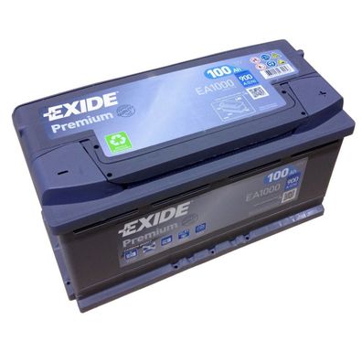 EXIDE Premium Carbon Boost EA 1000 12V 100AH neuestes Model 2014/15 EN (A): 900
