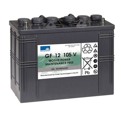 Exide GF Sonnenschein GEL-Batterie Dryfit Traction Block GF 12 105 V wartungsfr