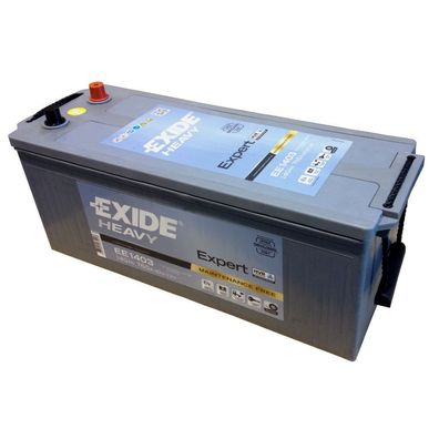 EXIDE HEAVY EE1403 12V 140AH Starterbatterie für LKW Busse Bau & Landw. Traktoren