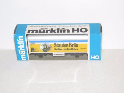 Märklin 4429 - Bierwagen - Staufen Bräu - Kühlwagen - HO - 1:87 - Originalverpackung